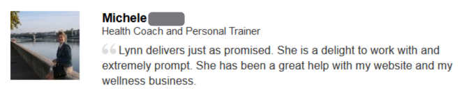 Client testimonial from Mic